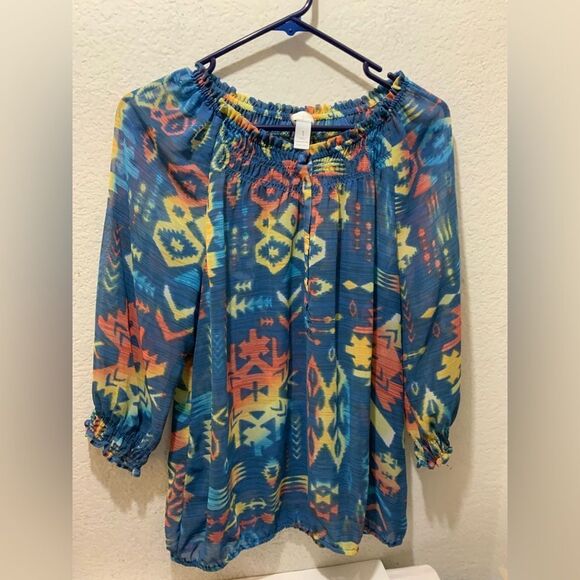 Women’s Chico’s bundle of 4 tops multicolor size 1 - Picture 2 of 16